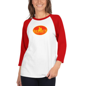 Red Bierbath - 3/4 sleeve raglan shirt