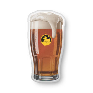 Beer pint pillow