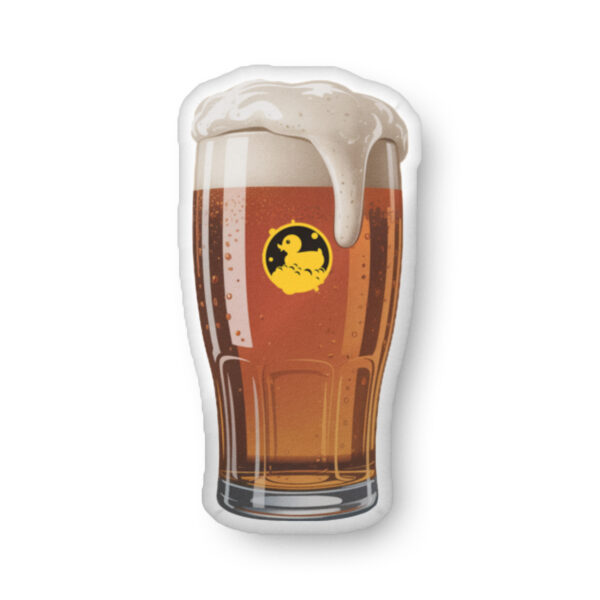 Beer pint pillow